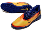 Phantom 6 Low Academy Men's/Women's TF Low-Top Soccer Shoes for Artificial Ground - Laser Orange/Blue Void/Red/Yellow