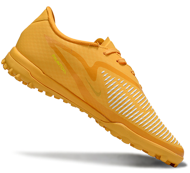 Phantom 6 Low Academy Men's/Women's TF Low-Top Soccer Shoes for Artificial Ground - Laser Orange/White