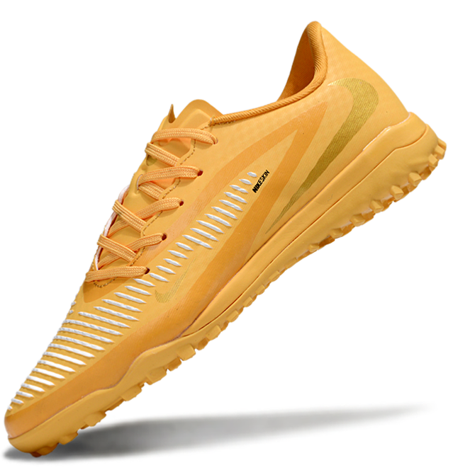 Phantom 6 Low Academy Men's/Women's TF Low-Top Soccer Shoes for Artificial Ground - Laser Orange/White