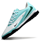 Phantom 6 Low Academy Men's/Women's TF Low-Top Soccer Shoes for Artificial Ground - Light Turquoise/White/Black