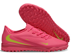 Phantom 6 Low Academy Men's/Women's TF Low-Top Soccer Shoes for Artificial Ground - Pink Blast/Volt