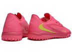 Phantom 6 Low Academy Men's/Women's TF Low-Top Soccer Shoes for Artificial Ground - Pink Blast/Volt