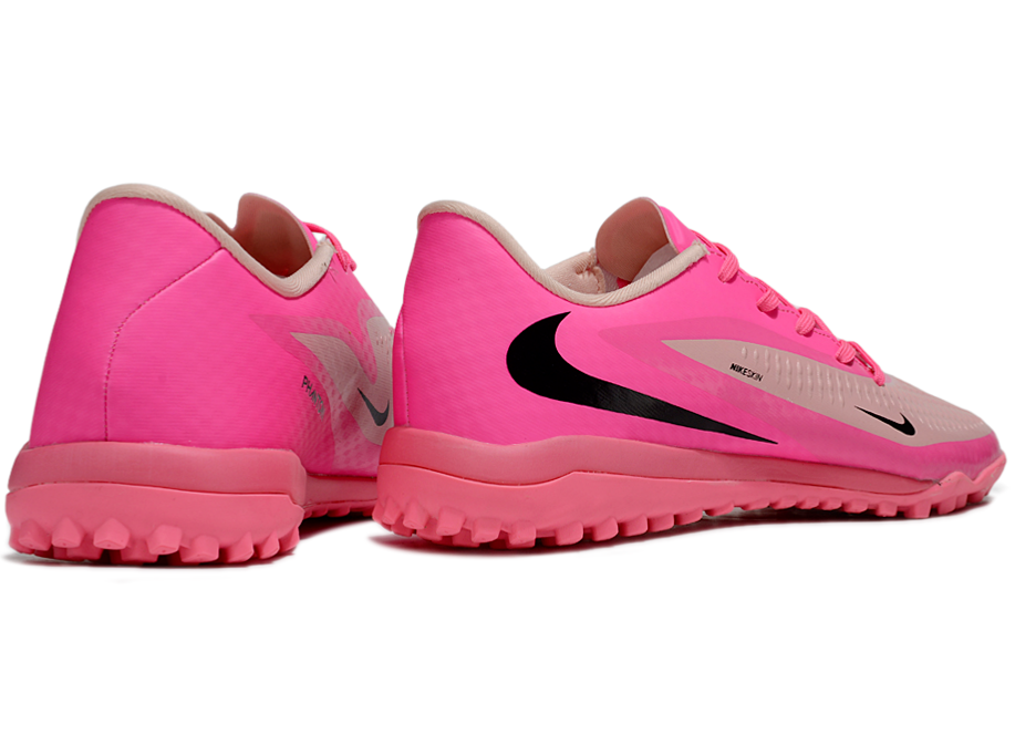 Phantom 6 Low Academy Men's/Women's TF Low-Top Soccer Shoes for Artificial Ground - Pink Foam/Black