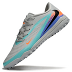 Phantom 6 Low Academy Men's/Women's TF Low-Top Soccer Shoes for Artificial Ground - Pistachio Frost/Hyper Orange/Grey