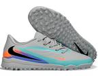 Phantom 6 Low Academy Men's/Women's TF Low-Top Soccer Shoes for Artificial Ground - Pistachio Frost/Hyper Orange/Grey