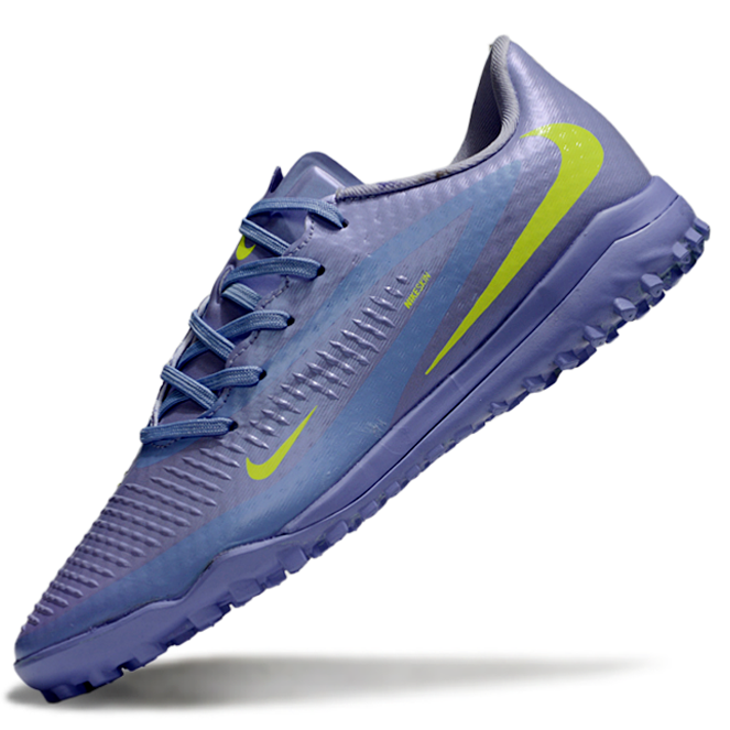 Phantom 6 Low Academy Men's/Women's TF Low-Top Soccer Shoes for Artificial Ground - Purple Agate/Volt