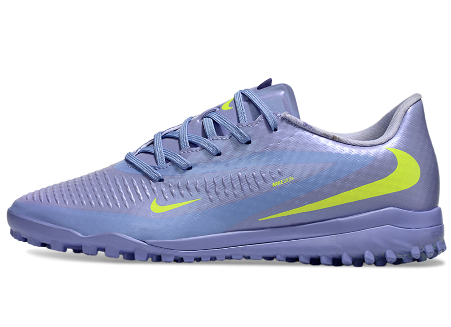Phantom 6 Low Academy Men's/Women's TF Low-Top Soccer Shoes for Artificial Ground - Purple Agate/Volt