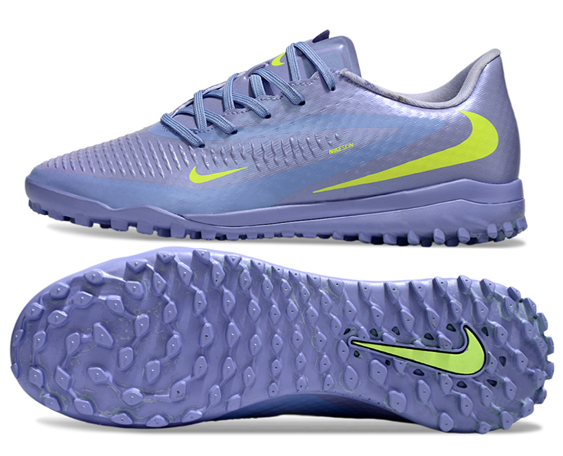 Phantom 6 Low Academy Men's/Women's TF Low-Top Soccer Shoes for Artificial Ground - Purple Agate/Volt