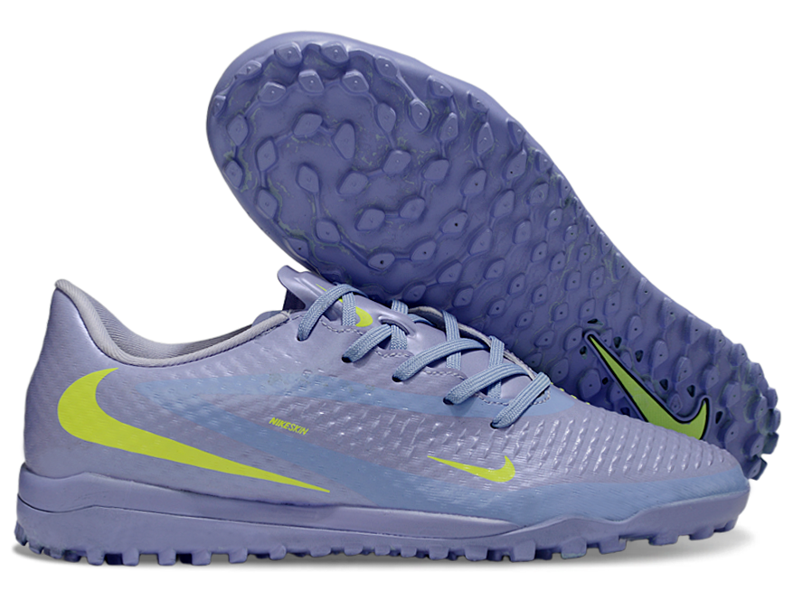 Phantom 6 Low Academy Men's/Women's TF Low-Top Soccer Shoes for Artificial Ground - Purple Agate/Volt