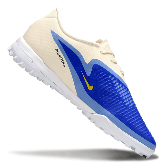 Phantom 6 Low Academy Men's/Women's TF Low-Top Soccer Shoes for Artificial Ground - Royal Blue/Light Blue/White