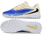 Phantom 6 Low Academy Men's/Women's TF Low-Top Soccer Shoes for Artificial Ground - Royal Blue/Light Blue/White