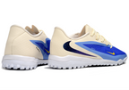 Phantom 6 Low Academy Men's/Women's TF Low-Top Soccer Shoes for Artificial Ground - Royal Blue/Light Blue/White