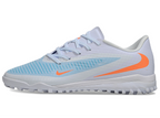 Phantom 6 Low Academy Men's/Women's TF Low-Top Soccer Shoes for Artificial Ground - Royal Tint/Bright Crimson