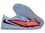 Phantom 6 Low Academy Men's/Women's TF Low-Top Soccer Shoes for Artificial Ground - Royal Tint/Bright Crimson/Black