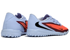 Phantom 6 Low Academy Men's/Women's TF Low-Top Soccer Shoes for Artificial Ground - Royal Tint/Bright Crimson/Black