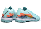 Phantom GX II Elite TF Turf Soccer Shoes - Mint/Gold/Orange/White