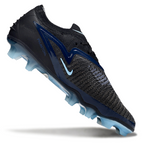Phantom GX III Elite Double-Layer Waterproof Fish Silk Full Knit FG Soccer Shoes - Black/Blue