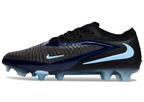 Phantom GX III Elite Double-Layer Waterproof Fish Silk Full Knit FG Soccer Shoes - Black/Blue