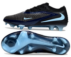 Phantom GX III Elite Double-Layer Waterproof Fish Silk Full Knit FG Soccer Shoes - Black/Blue
