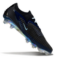 Phantom GX III Elite Double-Layer Waterproof Fish Silk Full Knit FG Soccer Shoes - Black/Orange/Blue