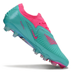 Phantom GX III Elite Double-Layer Waterproof Fish Silk Full Knit FG Soccer Shoes - Jade/Pink