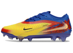 Phantom GX III Elite Double-Layer Waterproof Fish Silk Full Knit FG Soccer Shoes - Laser Orange/Blue Void/Red/Yellow