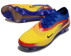 Phantom GX III Elite Double-Layer Waterproof Fish Silk Full Knit FG Soccer Shoes - Laser Orange/Blue Void/Red/Yellow