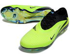 Phantom GX III Elite Double-Layer Waterproof Fish Silk Full Knit FG Soccer Shoes - Neon Yellow/Black