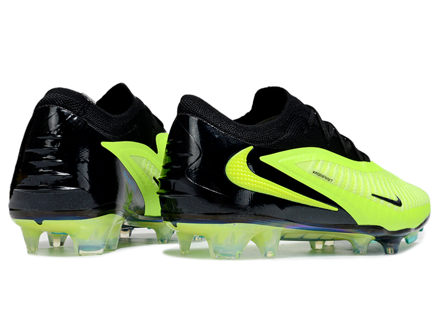 Phantom GX III Elite Double-Layer Waterproof Fish Silk Full Knit FG Soccer Shoes - Neon Yellow/Black