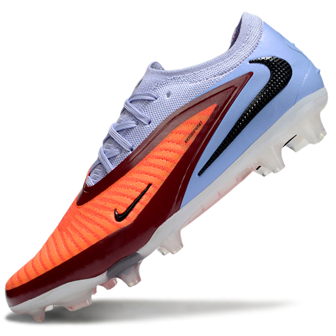 Phantom GX III Elite Double-Layer Waterproof Fish Silk Full Knit FG Soccer Shoes - Royal Tint/Bright Crimson/Black