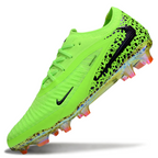 Phantom GX III Elite Double-Layer Waterproof Fish Silk Full Knit FG Soccer Shoes - Volt Green/Black/Blue