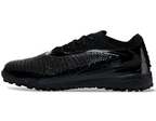 Phantom GX III Elite Double-Layer Waterproof Fishwire Full Knit Grass Stud TF Soccer Shoes - Black