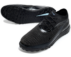 Phantom GX III Elite Double-Layer Waterproof Fishwire Full Knit Grass Stud TF Soccer Shoes - Black