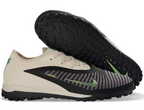 Phantom GX III Elite Double-Layer Waterproof Fishwire Full Knit Grass Stud TF Soccer Shoes - Off White/Black/Green