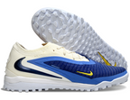 Phantom GX III Elite Double-Layer Waterproof Fishwire Full Knit Grass Stud TF Soccer Shoes - Royal Blue/Light Blue/White/Black
