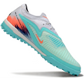 Phantom GX III Elite Double-Layer Waterproof Fishwire Full Knit Grass Stud TF Soccer Shoes - White/Pistachio Frost/Hyper Orange