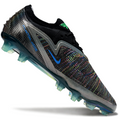 Phantom GX III Elite Low-Top with Double-Layer Waterproof Fish Silk Full Knit FG Soccer Shoes - Black/Grey/Green