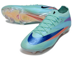 Phantom GX III Elite Low-Top with Double-Layer Waterproof Fish Silk Full Knit FG Soccer Shoes - Blue/Green/Purple