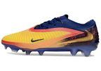 Phantom GX III Elite Low-Top with Double-Layer Waterproof Fish Silk Full Knit FG Soccer Shoes - Laser Orange/Blue Void/Red/Yellow