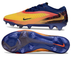 Phantom GX III Elite Low-Top with Double-Layer Waterproof Fish Silk Full Knit FG Soccer Shoes - Laser Orange/Blue Void/Red/Yellow