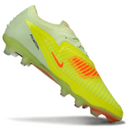 Phantom GX III Elite Low-Top with Double-Layer Waterproof Fish Silk Full Knit FG Soccer Shoes - Lime Green/Hyper Crimson/Black