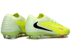 Phantom GX III Elite Low-Top with Double-Layer Waterproof Fish Silk Full Knit FG Soccer Shoes - Lime Green/Hyper Crimson/Black