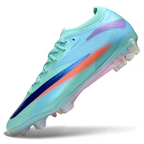 Phantom GX III Elite Low-Top with Double-Layer Waterproof Fish Silk Full Knit FG Soccer Shoes - Mint Green/Blue/Orange