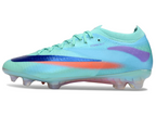 Phantom GX III Elite Low-Top with Double-Layer Waterproof Fish Silk Full Knit FG Soccer Shoes - Mint Green/Blue/Orange