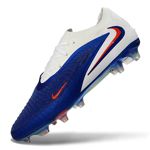 Phantom GX III Elite Low-Top with Double-Layer Waterproof Fish Silk Full Knit FG Soccer Shoes - Red/Blue/Orange/White