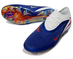 Phantom GX III Elite Low-Top with Double-Layer Waterproof Fish Silk Full Knit FG Soccer Shoes - Red/Blue/Orange/White