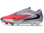 Phantom GX III Elite Low-Top with Double-Layer Waterproof Fish Silk Full Knit FG Soccer Shoes - Red/Grey/Black