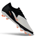 Phantom GX III Elite Low-Top with Double-Layer Waterproof Fish Silk Full Knit FG Soccer Shoes - White/Black/Orange