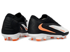 Phantom GX III Elite Low-Top with Double-Layer Waterproof Fish Silk Full Knit FG Soccer Shoes - White/Black/Orange