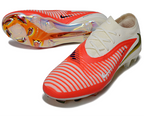 Phantom GX III Elite Low-Top with Double-Layer Waterproof Fish Silk Full Knit FG Soccer Shoes - White/Orange/Gold